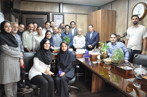 روز جهانی مدیر در بهارلو، تأکید علیرضا تکلو بر همدلی و همراهی برای پیشرفت بیمارستان